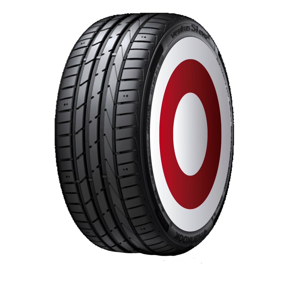 205/45 R17 88W XL RFT VENTUS S1 EVO2 K117B HRS L B C HANKOOK